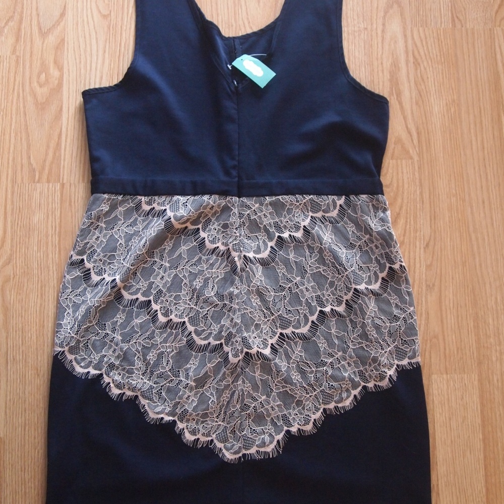 Maurices Sheath Dress with Lace Overlay - Picture 5 of 6
